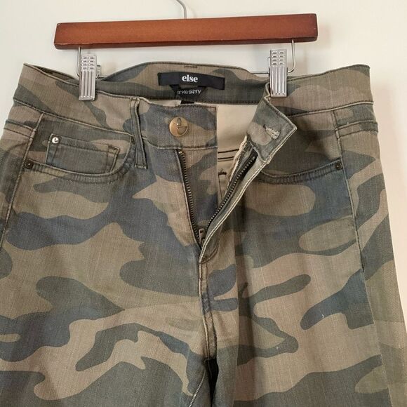 Else Camo olive/tan jeans, great condition, skinny ankle, size 28 - Picture 4 of 8